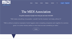 Desktop Screenshot of midi.org